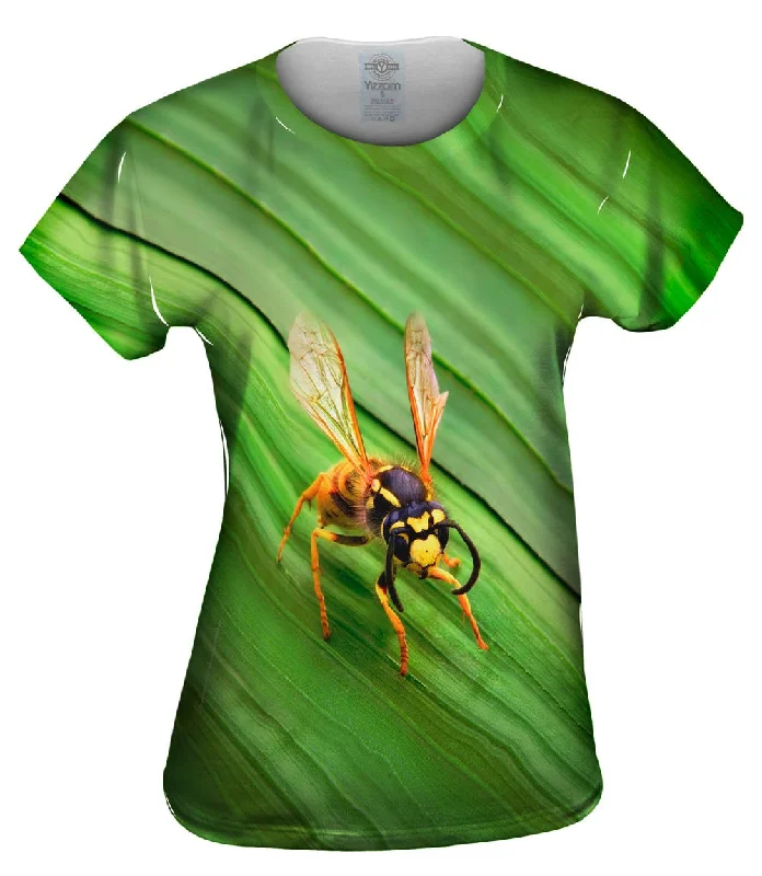 Yellow Jacket Wasp Rest Monochromatic Office Style