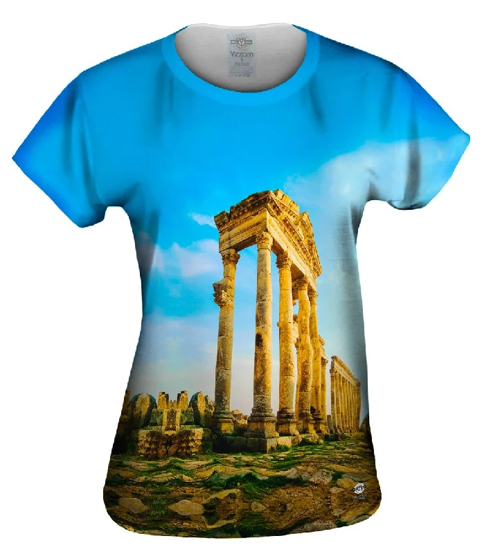 Byzantine Empire Apamea Tetrastylon Stylish Women's Neon