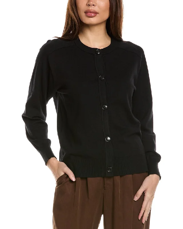 Jones New York Saddle Shoulder Cardigan Cool Women's Skate