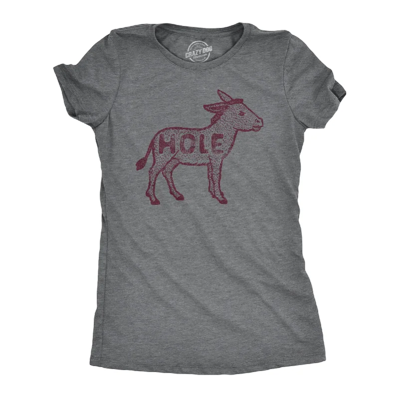 Asshole Donkey Women's T Shirt Edgy Women's Punk