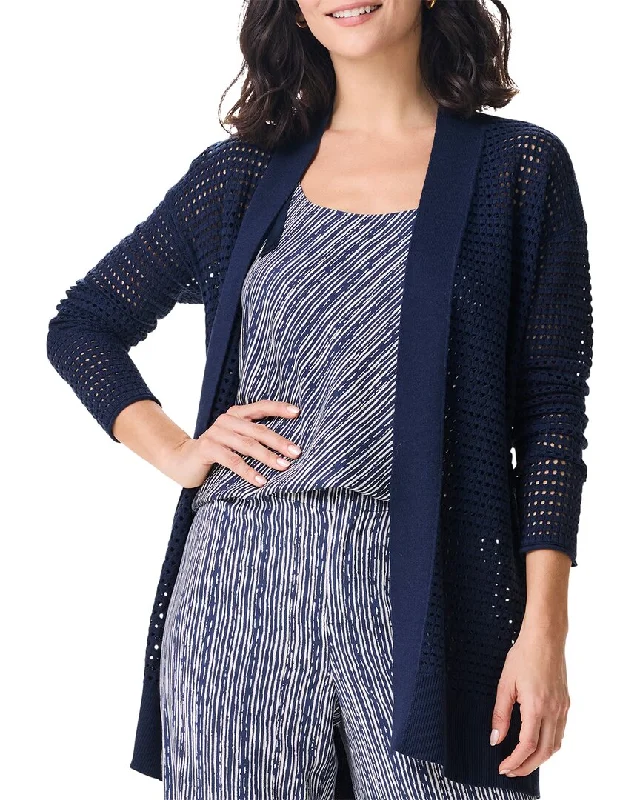 NIC+ZOE Moonlight Mesh Cardigan Classic Women's Tweed