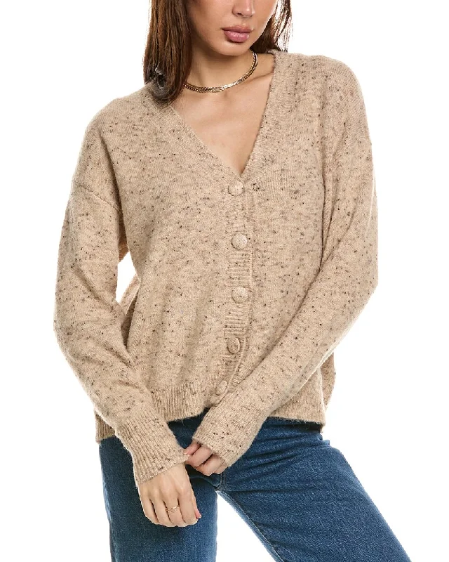 ANNA KAY Papillon Cashmere-Blend Cardigan Disco