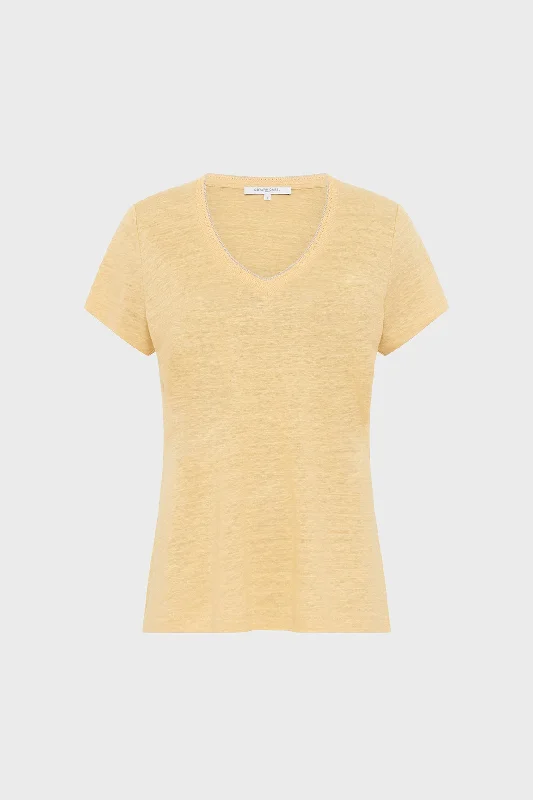 T-shirt Gilberte Dbt43b250 Yellow Modern Women's 
