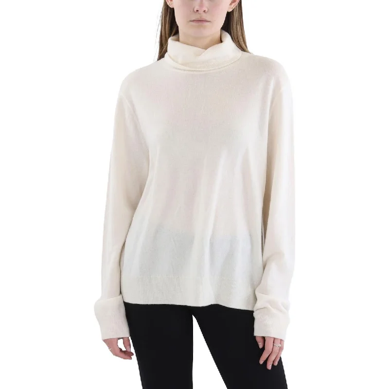 Womens Cashmere Turtleneck Pullover Sweater Streetwear Style for 