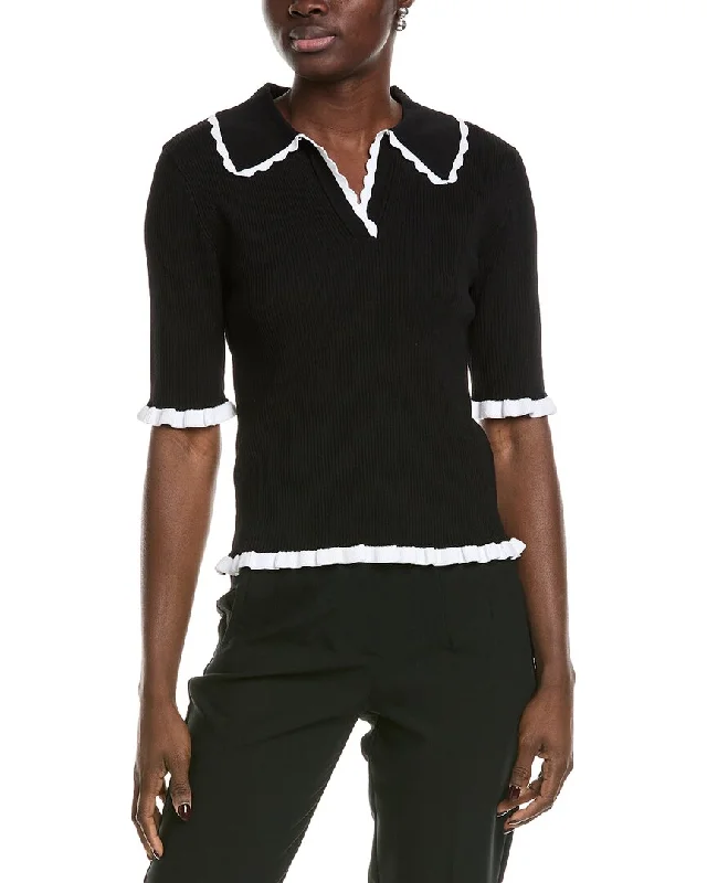Nanette by Nanette Lepore Collared Sweater performance