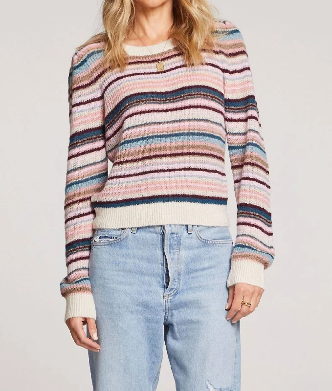 Elima Top In Multi Confident Women's High - fashion
