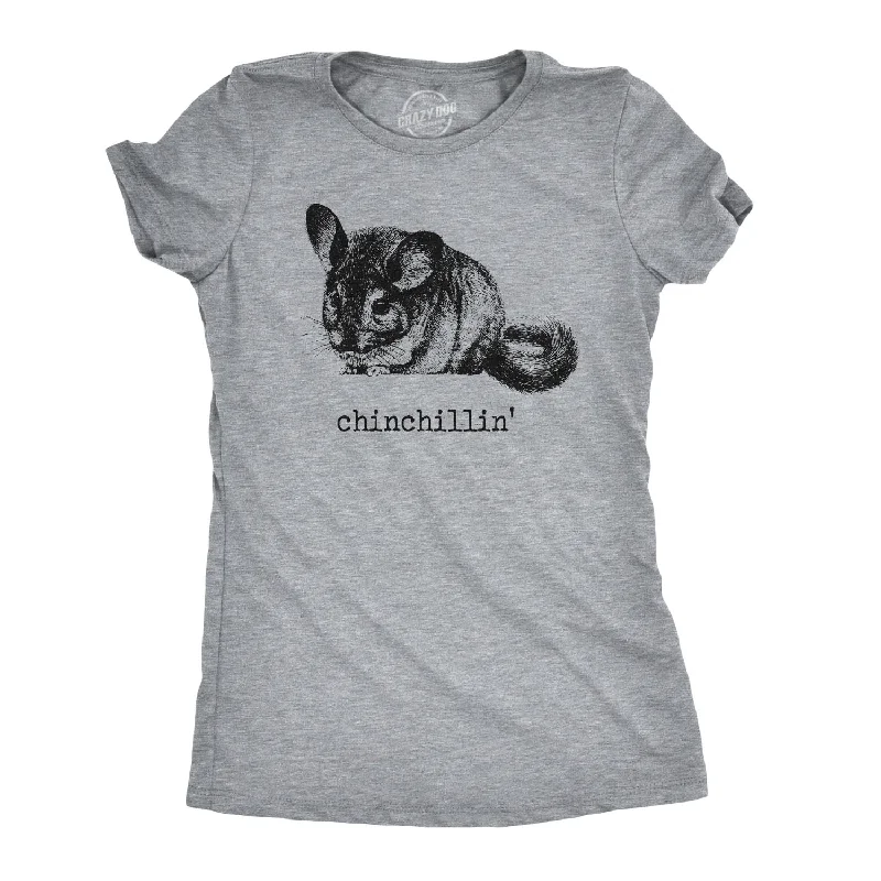 Chinchillin Women's T Shirt Modern Women's Tech
