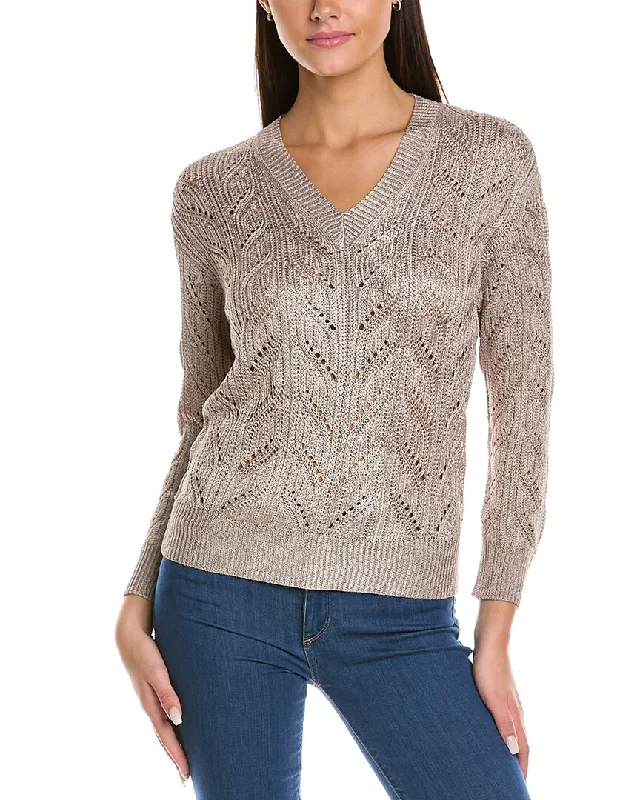 Elie Tahari Pointelle Sweater purpose
