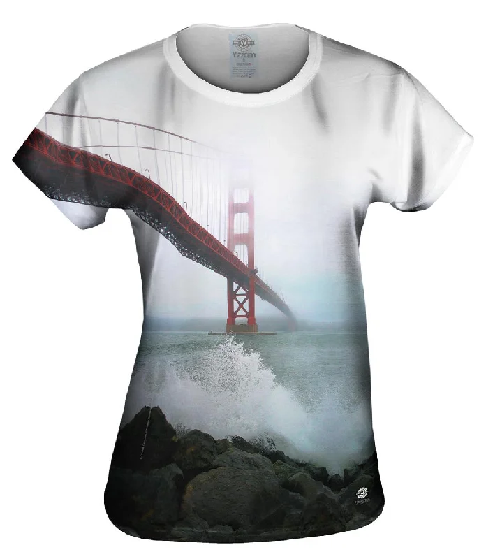 Golden Gate Bridge Fog Geometric