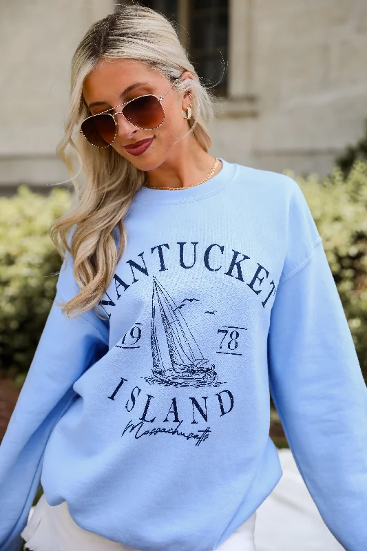 FINAL SALE - Nantucket Island Sweatshirt Monochromatic All - in - one