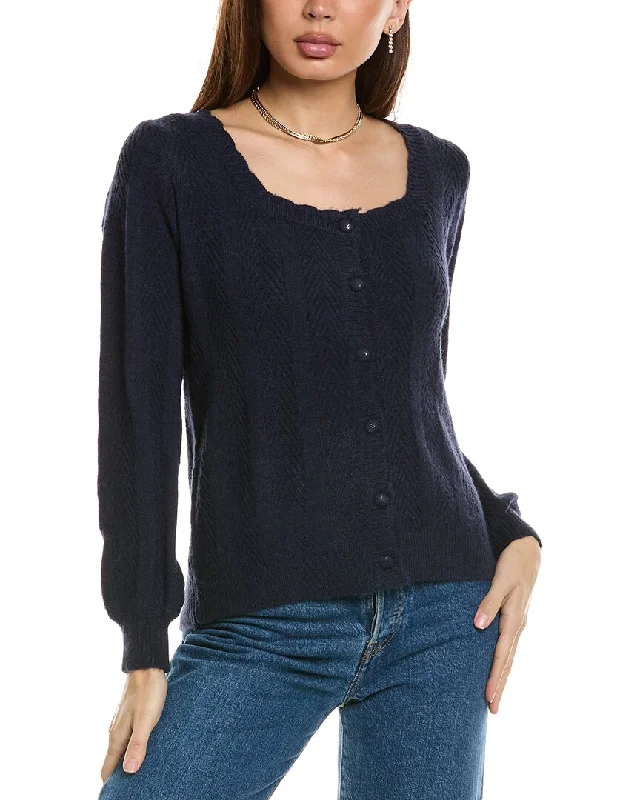 ANNA KAY Krist Cashmere-Blend Cardigan Sporty Women's Athleisure 