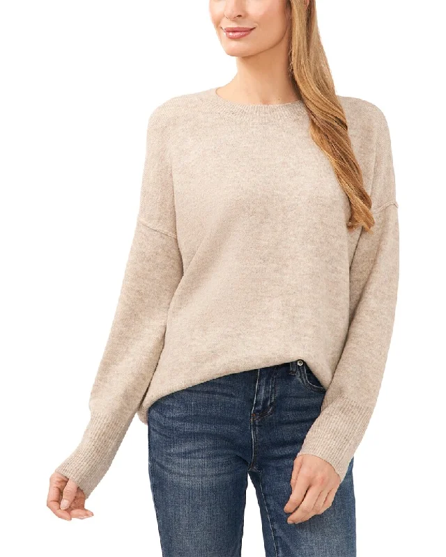 CeCe Heart Pattern Sweater Sustainable Organic