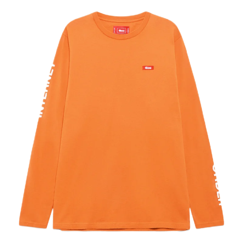 Bogo Long Sleeve Tee Orange Cashmere