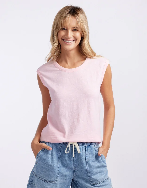 Summer Cali Tank - Coral Pink Relaxed Women's 