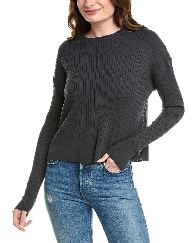 Splendid Veronica Cable Sweater Country
