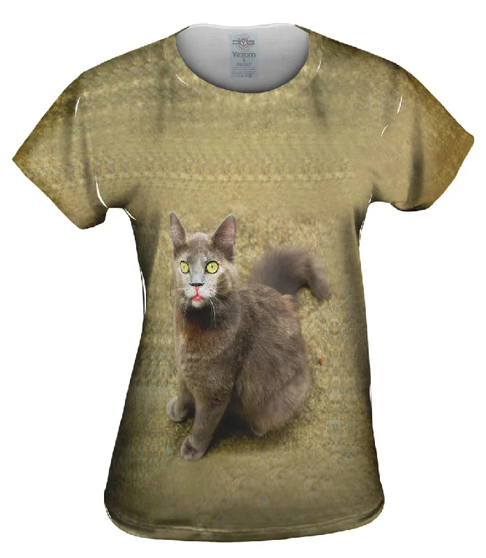 Wow Brown Cat Minimalist Women's Casual
