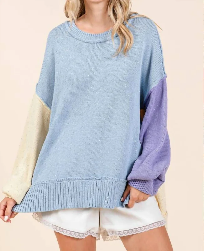 Hey There Sweater In Multicolored Trendy Women's 