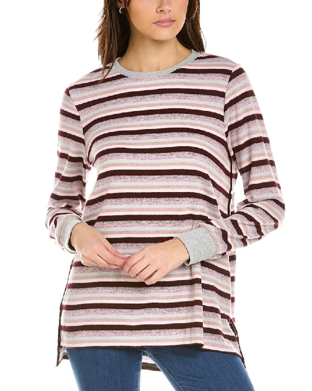 Vince Camuto Cozy Stripe Pullover Australian Beach