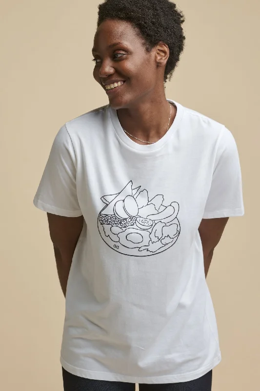 Women's Short Sleeve Graphic T Shirt - Full English Scandinavian