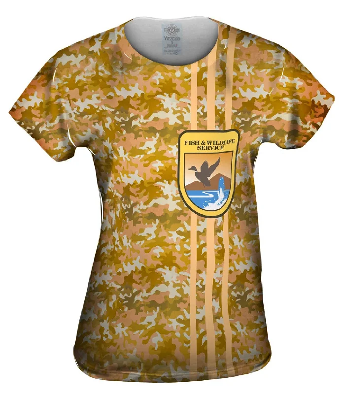 Wildlife Service Yellow Camo Cool Women's Skate
