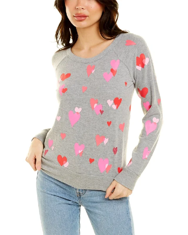 Chaser Bliss Knit Pullover Hip Women's Retro