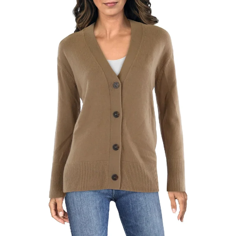 Weekend Womens V Neck Long Sleeve Cardigan Sweater performance