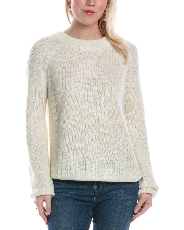 Joseph A. Wool-Blend Sweater Polished Women's Silk