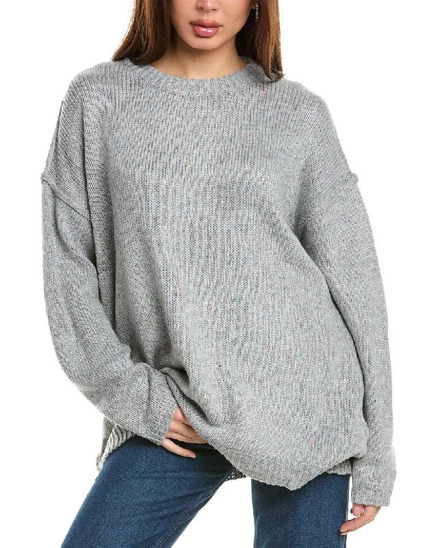 Labiz Oversized Wool-Blend Sweater Refined Women's Classic 