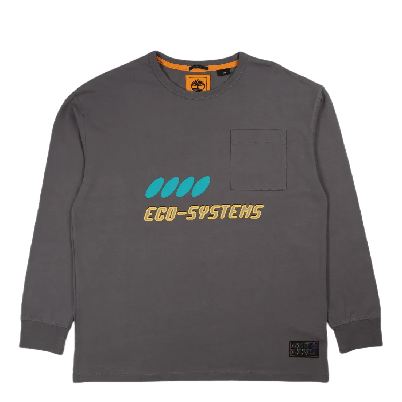 Beel Ls Tee Castlerock Earthy Women's Hemp - based