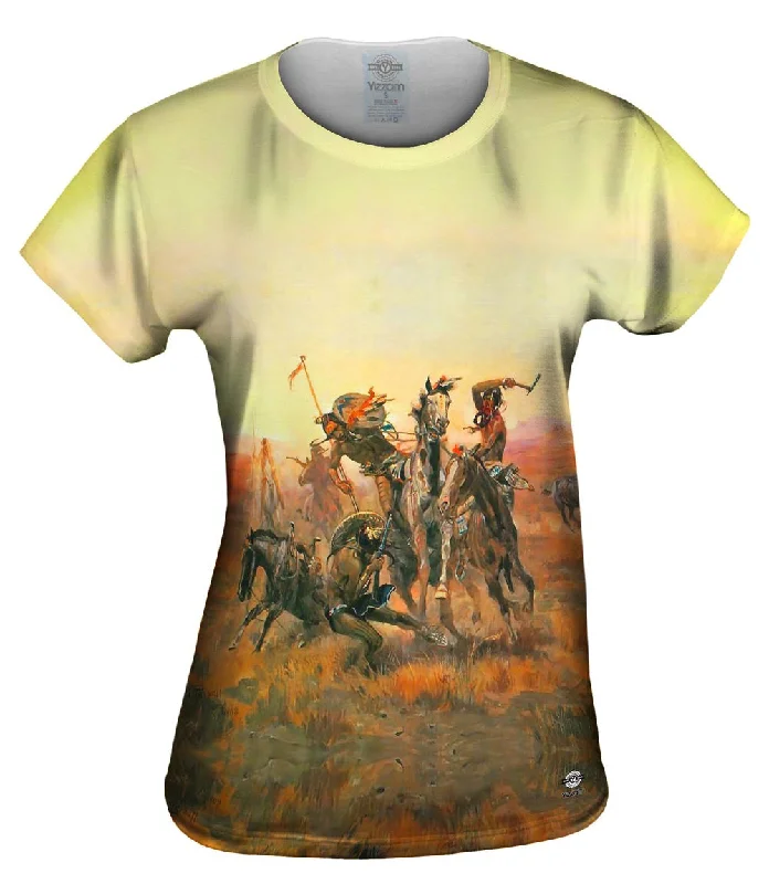 CM Russell - "When Blackfoot And Sioux Meet" (1890) Gym