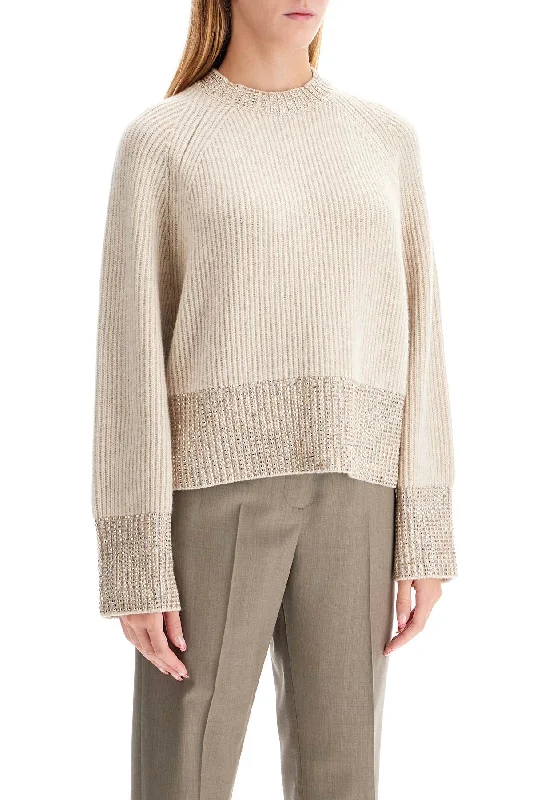 Golden Goose Boxy Sweater With Crystals Vintage Women's 1970S 