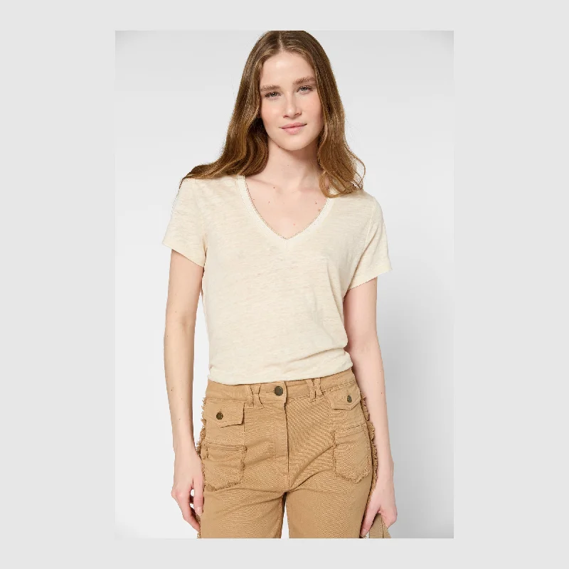 T-shirt Gilberte Dbt43b250 Natural Elegant Women's 
