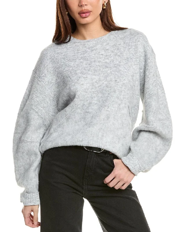 Helmut Lang Apex Wool-Blend Sweater Luxurious Women's High -  end
