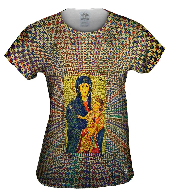 "Salus Populi Romani Mosaic" Stylish Women's Tropical 