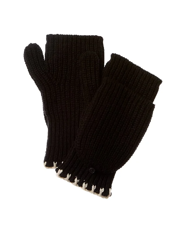 rag & bone Ingrid Wool-Blend Mittens Bold Women's Statement