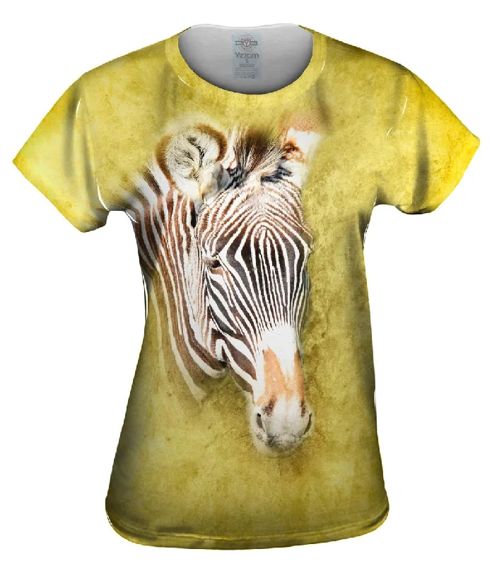Zebra Face Safari Confident Women's Power