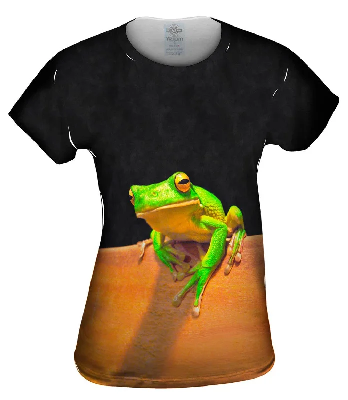 White Lipped Tree Frog Cairns Trendy Women's 
