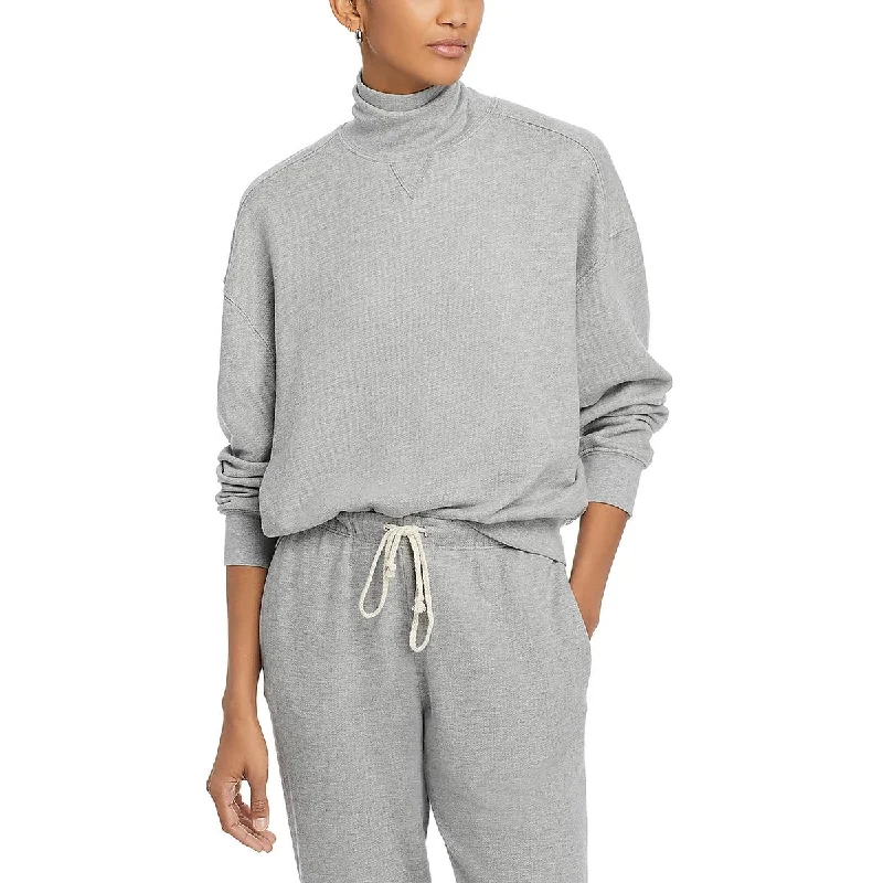 Womens Long Sleeves Wear to work Funnel-Neck Sweater Laid - back Women's Style