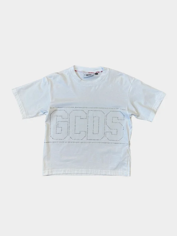 Rhinestones T-shirt Sustainable Organic