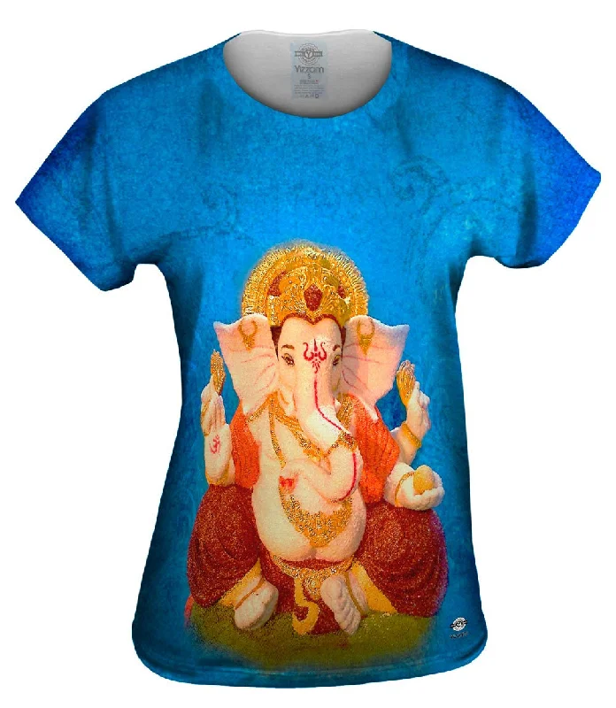 Sonphoto - "Blue Hindu God Ganpathy" (2011) Modern Women's 