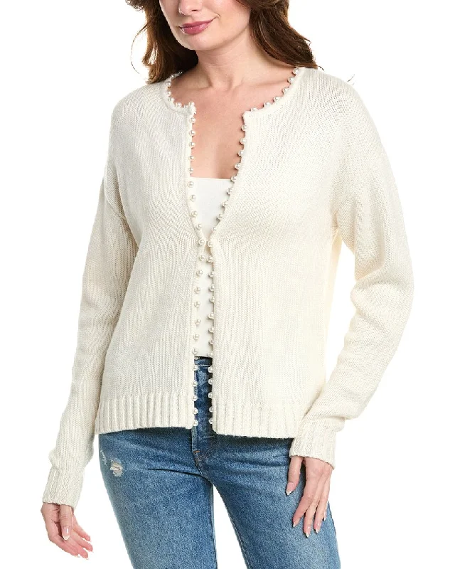 Splendid Emmy Pearl Wool-Blend Cardigan European