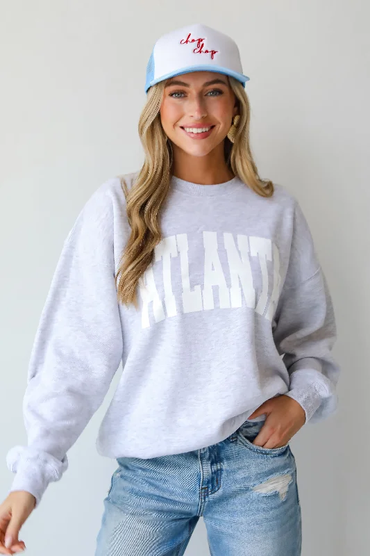 Heather Grey Atlanta Sweatshirt performance