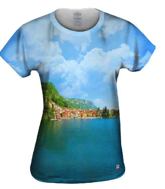 Varenna On Lake Como Trendy Women's Oversized