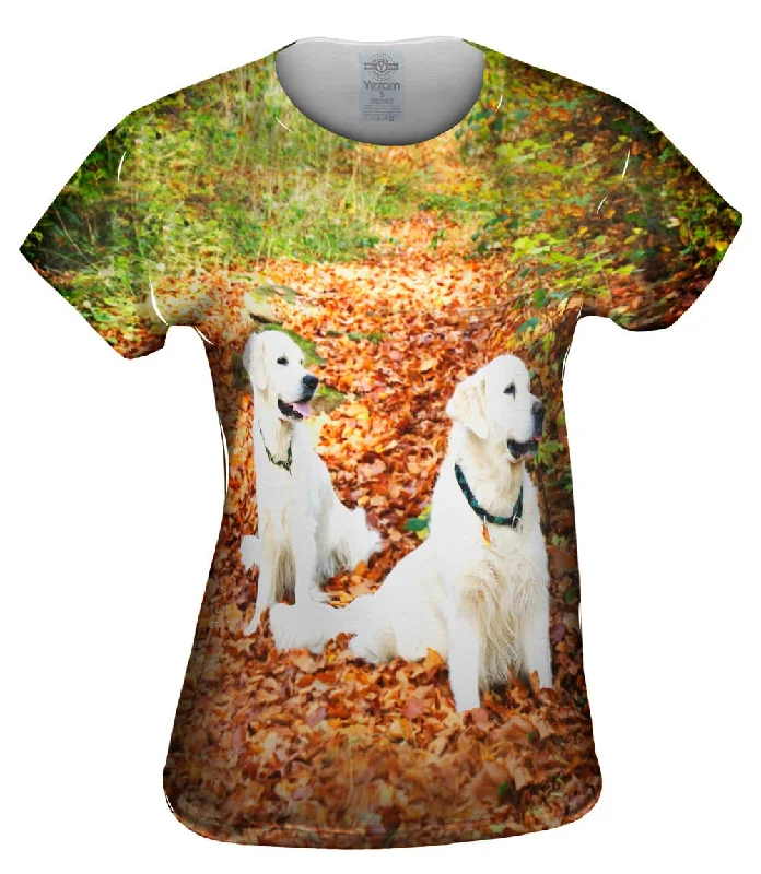 White Labs Among Leaves Bold Women's Statement