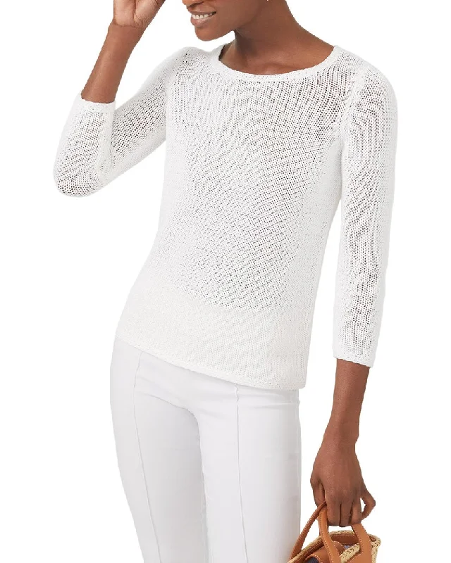 J.McLaughlin Raelyn Linen-Blend Sweater Confident Women's Power