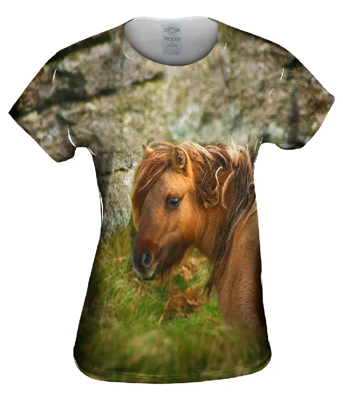 Wild Hair Horse Polished Women's Silk