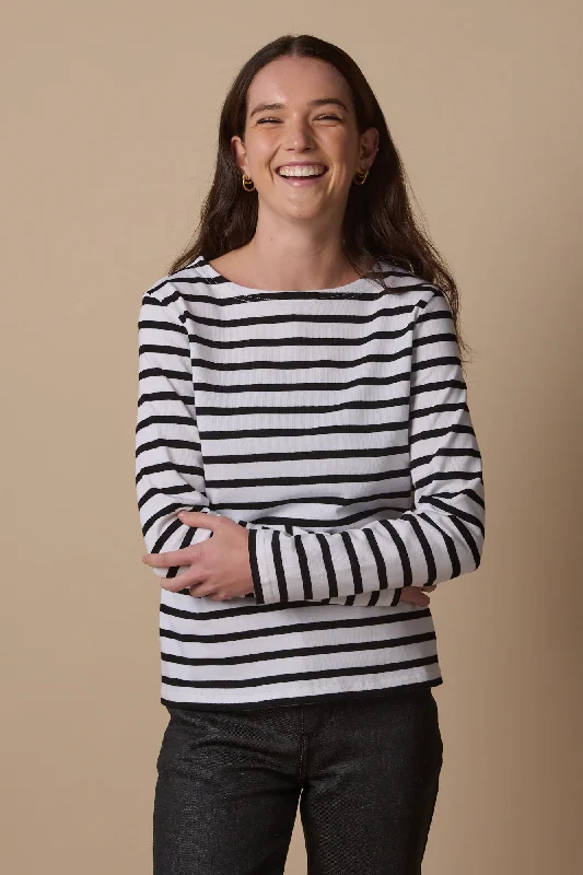 Women's Breton - White/Black performance