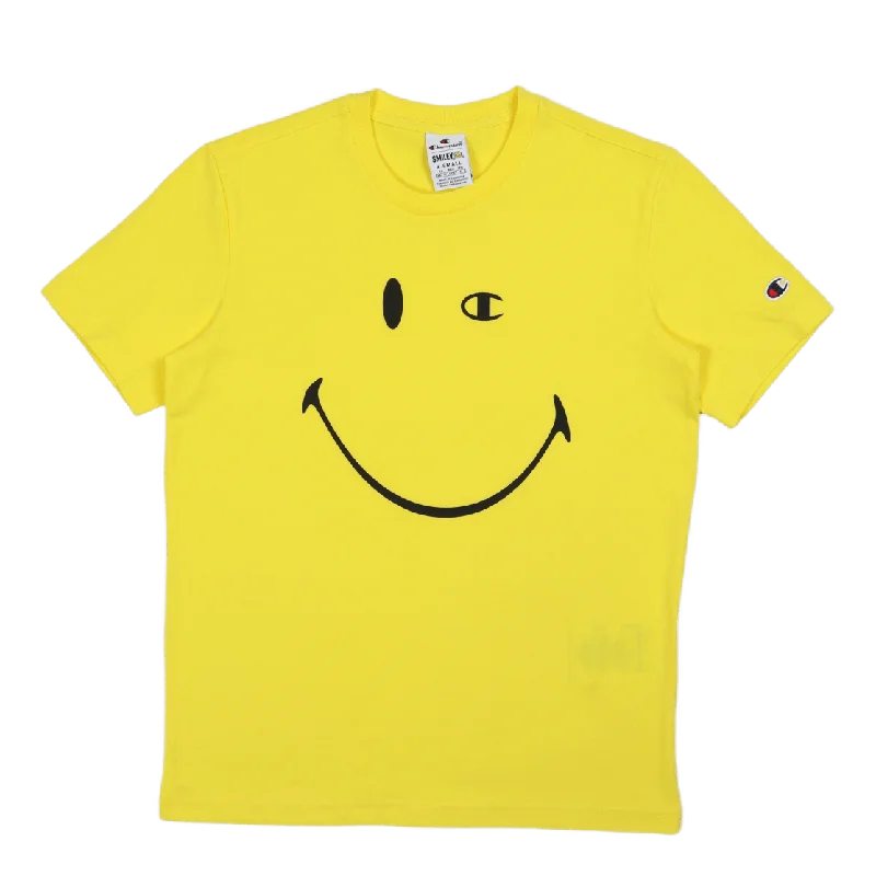 Champion X Smiley - Crewneck T Blazing Yellow Vacation