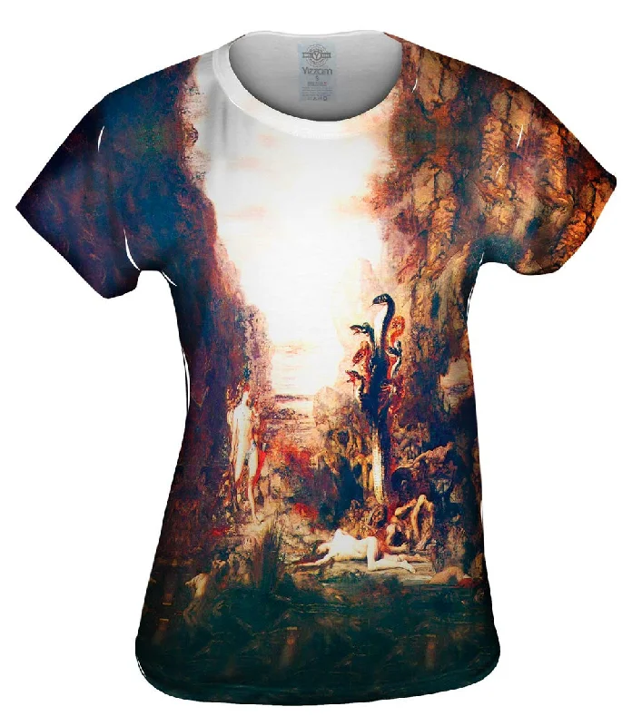 Gustave Moreau - "Hercules and the Hydra Lernaean" (1876) Trendy Women's Oversized