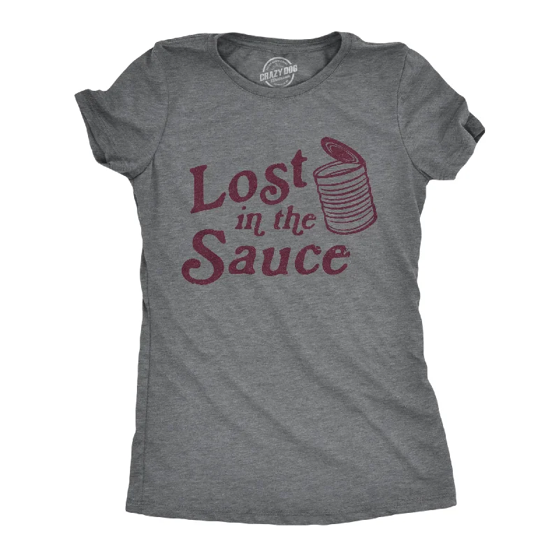 Lost In The Sauce Women's T Shirt Athletic Women's 
